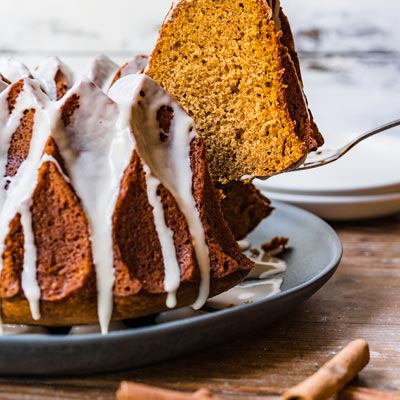 Whole Wheat Pumpkin Bundt Cake